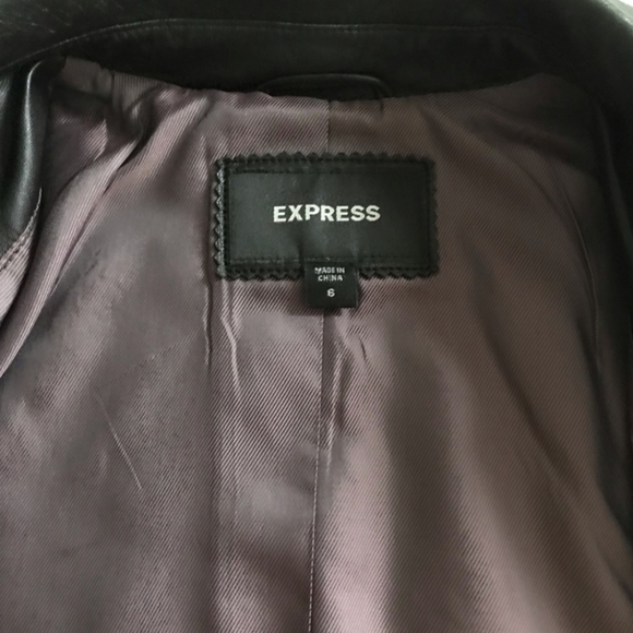 Express Genuine Leather Jacket - Picture 5 of 9
